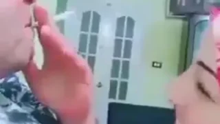 مدام مصرية محجبة تشرب سجاير وتتناك في طيزها الكبيرة